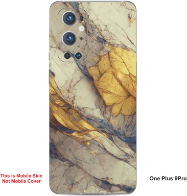 VYBE The Smart Choice One Plus 9 Pro Abstract Embossed Mobile Skin(Hippie Blue A5)