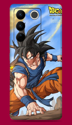 SkinoMania Vivo V27 Pro 5G Mobile Skin(Multicolor Dragon-Goku)