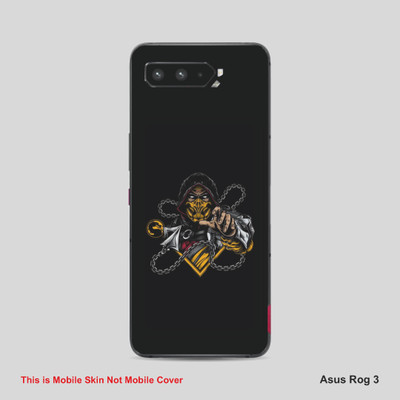 VYBE The Smart Choice Asus Rog 3 Broken gamer Mobile Skin Mobile Skin(Metallic Bronze 2)