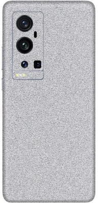 Vcare GadGets Vivo X60 Pro Plus Mobile Skin(Glitter Silver 1)