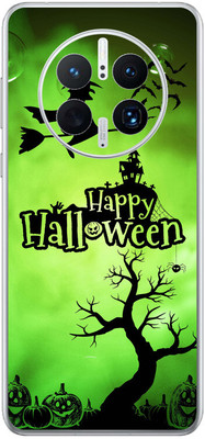 FCS Huawei Mate 50 Pro Printed Back skin Mobile Skin(Halloween)