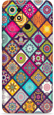 SkinoMania Redmi 10c Mobile Skin(Multicolor Print-Art)