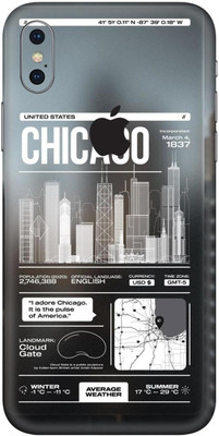 wrap craft Apple iPhone XS Max Mobile Skin(Multicolor)