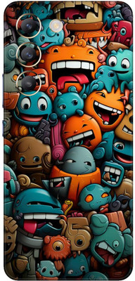 SKINADDA VIVO T3 5G Premium Vinyl Mobile Skin(Multicolor)