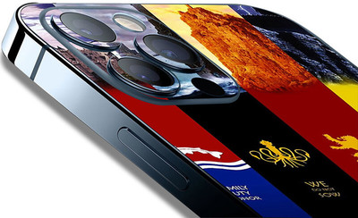 FCS Huawei Enjoy 20 SE Printed Back skin Mobile Skin(Names)