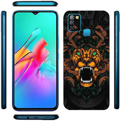 TJ CREATION Infinix Smart 5 Mobile Skin(Superr multi latters color Skin With HiighQuality Matte Finish...0.)