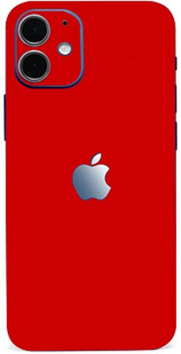 AsSkin Apple iPhone 12 Mini Mobile Skin(Light Red Matte Matte Skin With High Matte Finish)