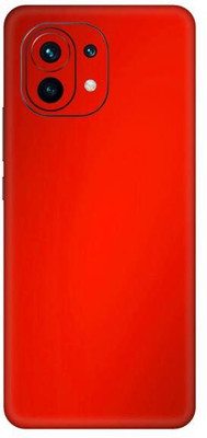 Vcare GadGets Mi 11 5G Mobile Skin(Red)