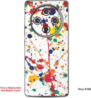 VYBE The Smart Choice Vivo X100 Art Embossed Mobile Skin(Soapstone 18)