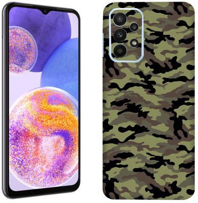 Skinex Samsung Galaxy A23 5G, Camo Mig Mobile Skin(Multicolor Mobile Skin With camera protector (Back + Camera + Side))