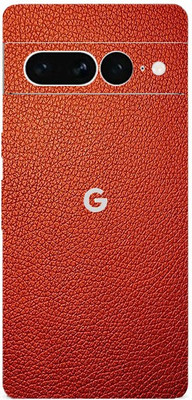 TJ CREATION Google Pixel 7 Pro, google pixel 7 pro Mobile Skin(Ultra Super Red Leather Skin With High Matte Finish.)