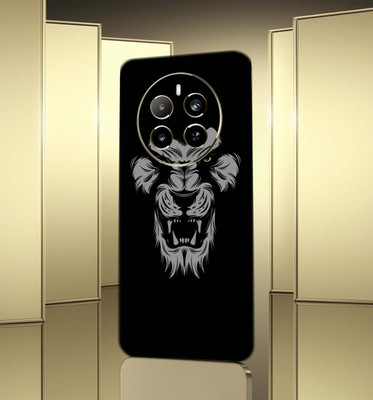 BugguSkin realme Narzo 70 Pro 5G Mobile Skin(Ulltra Super Annoyed Black Lion Skin With High Matte (Back+Side+Camera))