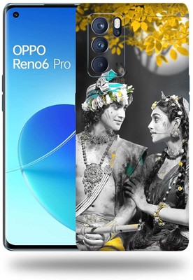 Mclaxa Oppo Reno 6 Pro Mobile Skin(Yellow Rk)