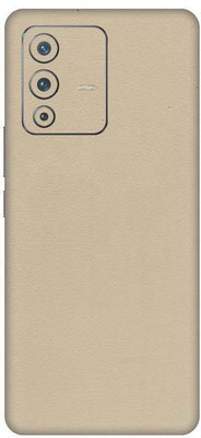 Vcare GadGets Cream Leather vivo V23 Pro 5G Mobile Skin(Cream Leather)