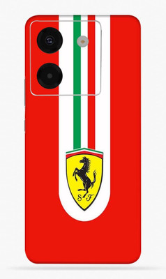 OggyBaba OggyBaba Poco M7 pro 5g Mobile Skin(Red-Ferrari)