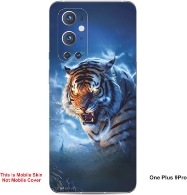 VYBE The Smart Choice One Plus 9 Pro Tiger Embossed Mobile Skin(Moonstone Blue 26)