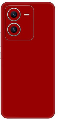 Vcare GadGets V25 5G Mobile Skin(Red Matte)