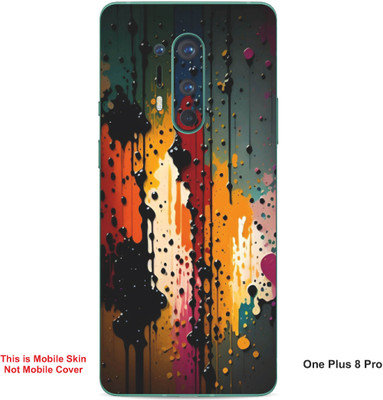 VYBE The Smart Choice One Plus 8 Pro Pattern Embossed Mobile Skin(Tiger Eye A3)