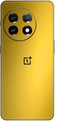 Vcare GadGets One Plus 11 5G With Logo Mobile Skin(Gold)