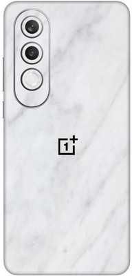 Vcare GadGets Marble White 1 OnePlus Nord CE4 5G With Logo Mobile Skin(Marble White 1)