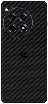 Vcare GadGets Fiber Carbon Black OnePlus 12 R 5G With Logo Mobile Skin(Fiber Carbon Black)