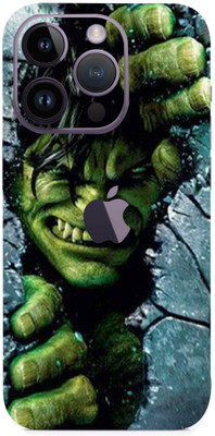 Pochanki Apple iPhone 14Pro Mobile Skin(Ultra Super Angry Hulk Skin With Matte Finish.)
