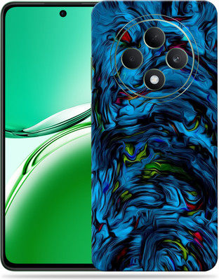 SkinoMania OPPO F27 5G Ultra Premium Vinyl Mobile Skin (Multicolor) Mobile Skin(Blue-Lava)