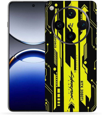 OggyBaba OggyBaba Oppo Find x8 pro 5g Mobile Skin(Cyberpunkh-Yellow)