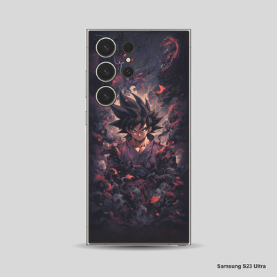 VYBE The Smart Choice Samsung S23 Ultra Goku Mobile Skin Mobile Skin(Vampire Grey 36)