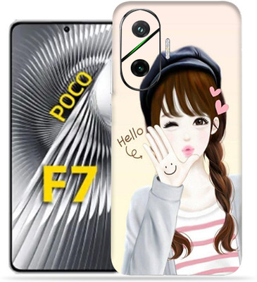 Gizmo Wraps Xiaomi Poco F7 5g Mobile Skin(Cute-Girl)
