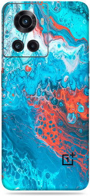 SkinoMania Oneplus 10R-5G Mobile Skin(Multicolor Sea)