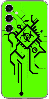 FCS Samsung Galaxy A54 5G Printed Back skin Mobile Skin(Green Tato)