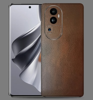 WeCre8 Skin's Oppo Reno 10 pro Plus 5g Mobile Skin(Brown-Leather Mobile Skin)