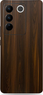 WeCre8 Skin's Vivo V27 Pro 5G Mobile Skin(Mahogany-Wood Multicolor Mobile Skin)