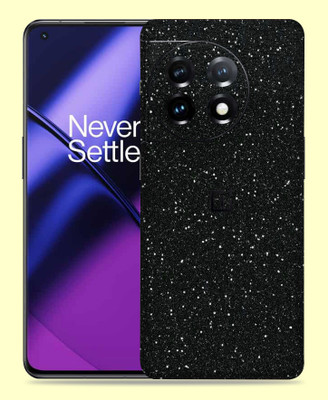 WeCre8 Skin's Oneplus 11R 5G Mobile Skin(Black Glitter Mobile Skin)