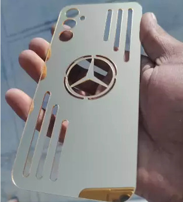 MOBIFONIC Samsung Galaxy A24 4G Gold Mirror Finish Back Panel Mobile Skin(Gold)