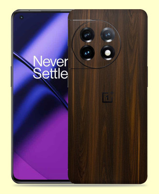 WeCre8 Skin's Oneplus 11 5G Mobile Skin(Mahogany Wood Multicolor Mobile Skin)