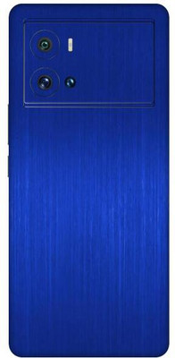 Vcare GadGets Blue Titanium Dark vivo i QOO 9 Pro 5G Mobile Skin(Blue Titanium Dark)