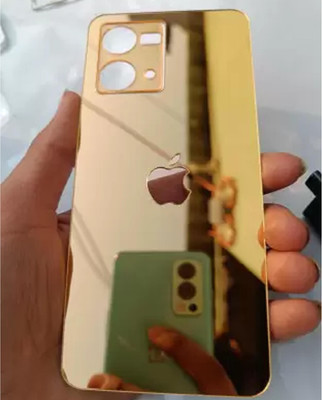 MOBIZONE OPPO F21 PRO 4G GOLD MIRROR BACK PANNEL Mobile Skin(Gold)
