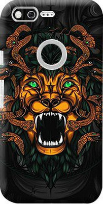 AsSkin Google Pixel XL Mobile Skin(Ultra Super Lion King Matte Finish With High Gloss Finish).)