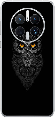 FCS Huawei Mate 50 Pro Printed Back skin Mobile Skin(Dark Owl)