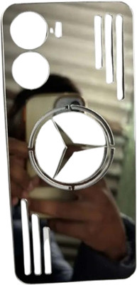Mokteck VIVO T2X 5G SILVER Mirror Finish Back Panel Mobile Skin(Silver)