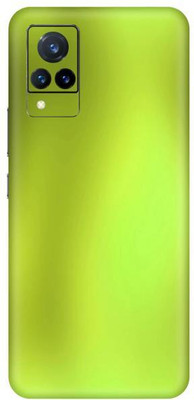 Vcare GadGets Olive Green Metallic vivo V21 5G Mobile Skin(Olive Green Metallic)