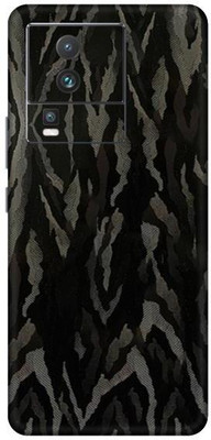 Vcare GadGets i QOO Neo 7 5G Mobile Skin(Black)