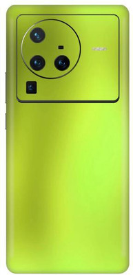 Vcare GadGets X80 Pro 5G Olive Green Metallic Back Side Premium Mobile Skin(Olive Green Metallic)