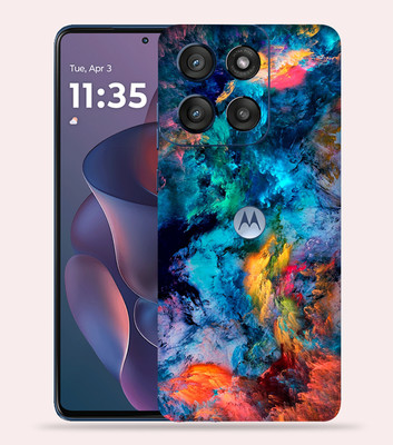 OggyBaba OggyBaba Moto G60 pro 5g Mobile Skin(Color Cloud)