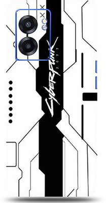 Mclaxa Realme Narzo 50 5G, White Cyberpunk For realme narzo 50 5g Mobile Skin(White Cyberpunk Multicolour)
