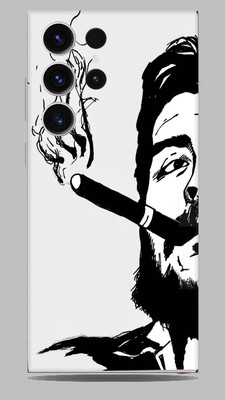 SkinoMania Samsung Galaxy S23 ultra Mobile Skin(Smoker-Art Multicolor Mobile skin)