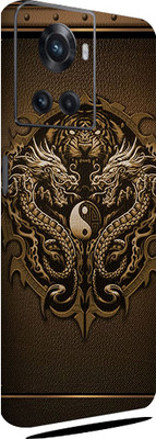 BUGGU OnePlus 10R 5G Mobile Skin(Ultra Super Ethnic Door Skin With High Mattte Finish.)