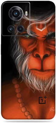WeCre8 Skin's Oneplus 10R 5G Mobile Skin(Hanuman Multicolor Mobile Skin With Cleaning Wipe)